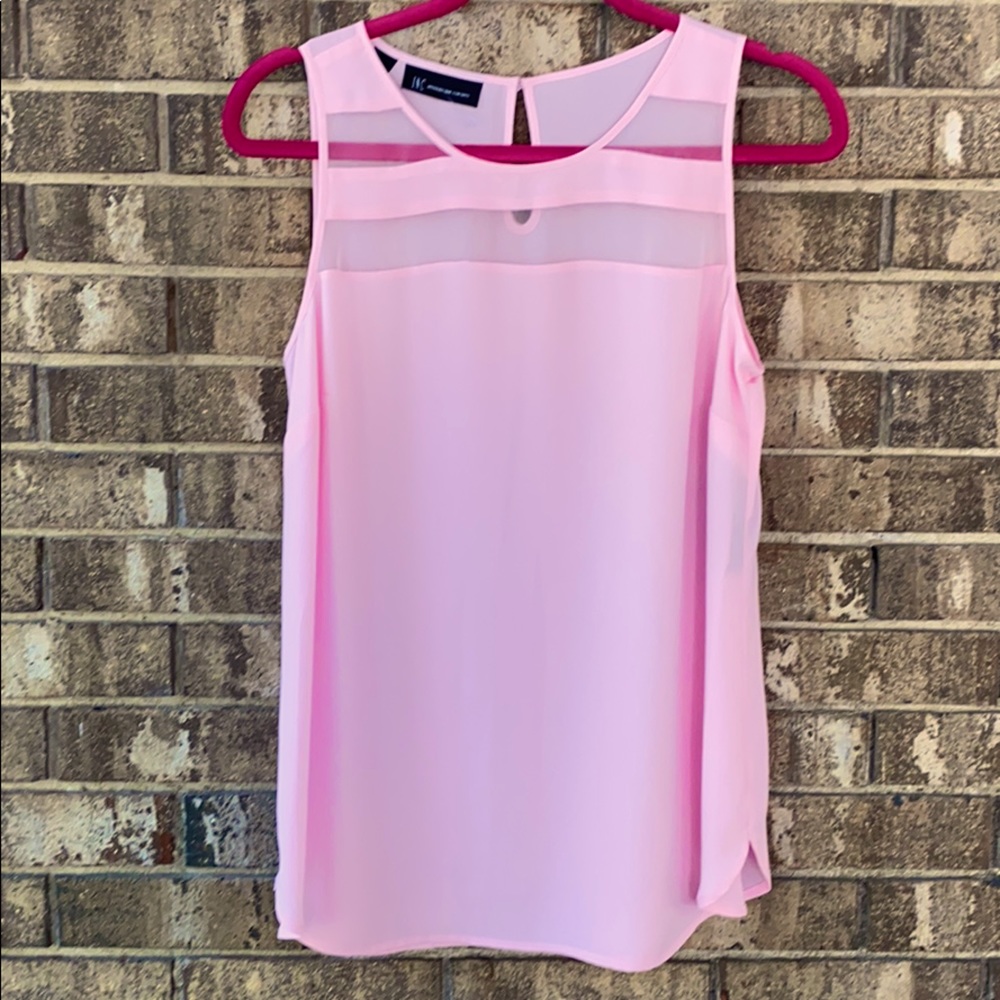 INC International Concepts Blush Garden Top